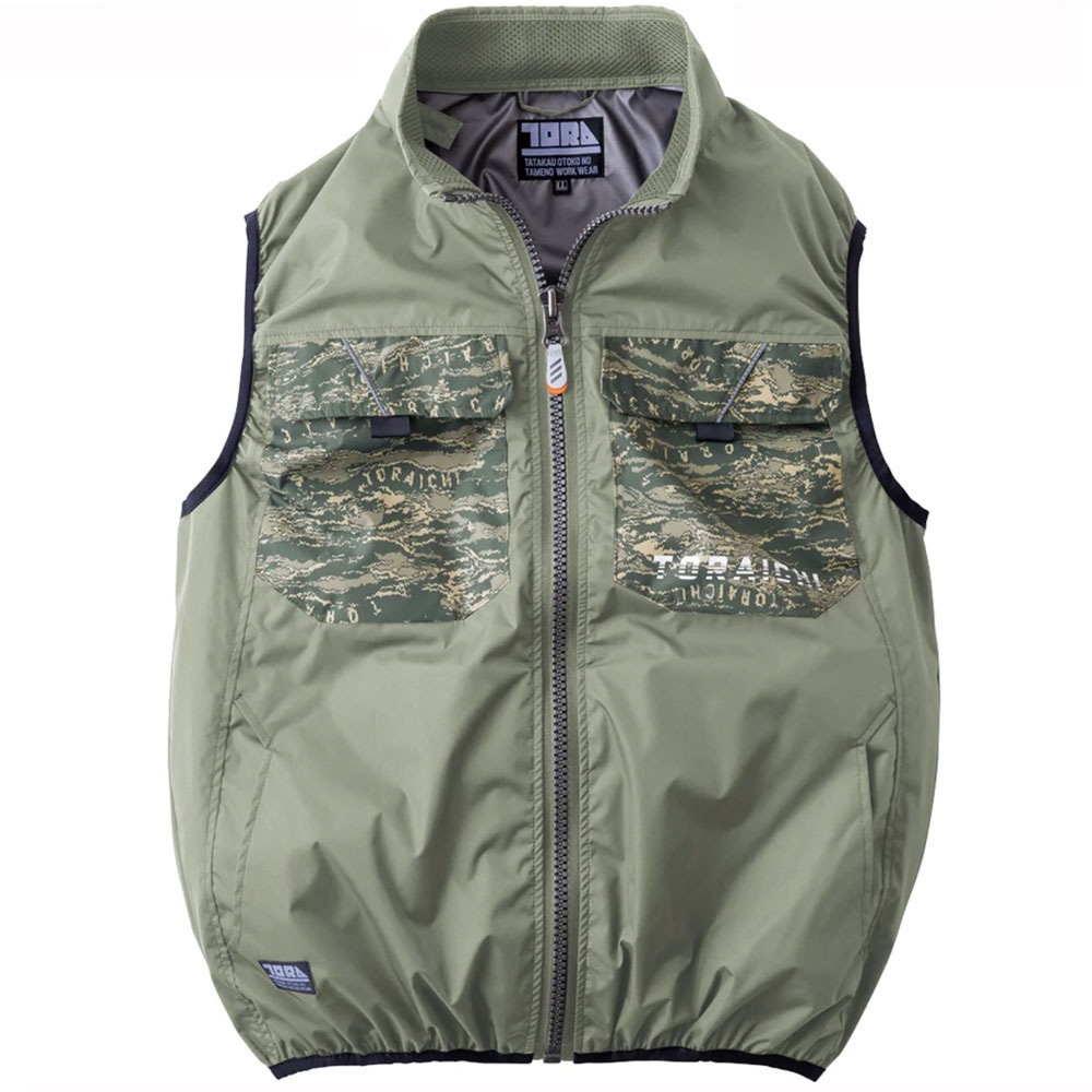 処分価格】【即日発送】寅壱 空調服ベスト(服のみ) 1080-611 限定 再帰