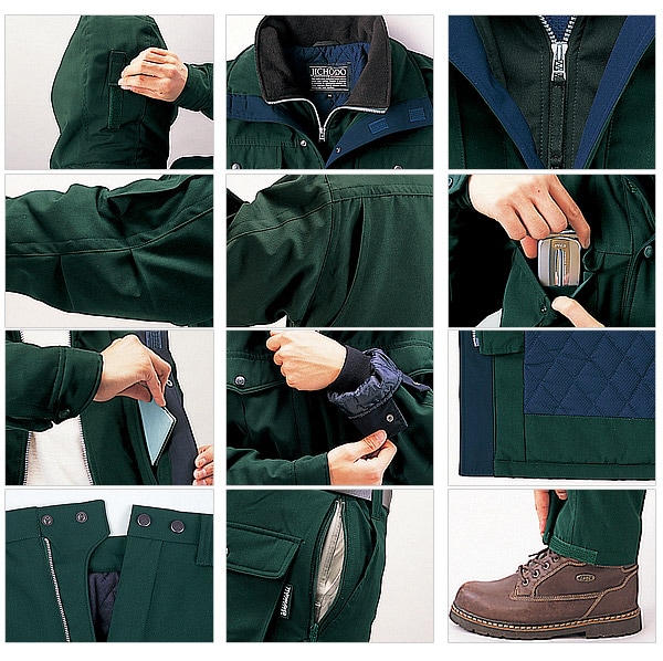 自重堂 防寒コート 48123 防寒着 防寒服 作業服 作業着 フード付き