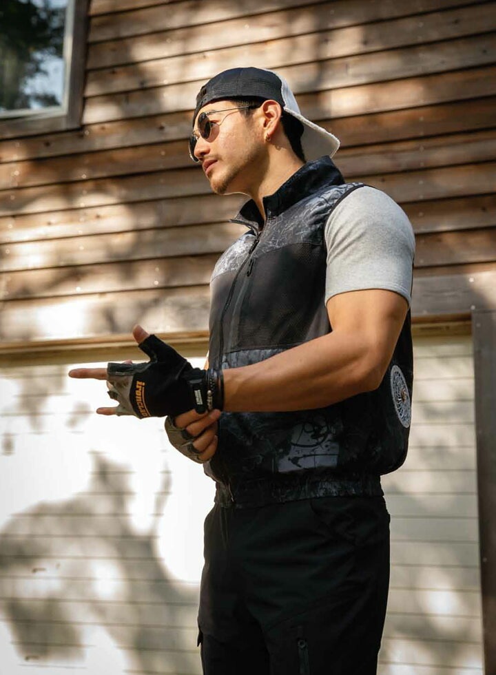 即日発送】空調作業服 ベスト エアーセンサー 26879 ファン