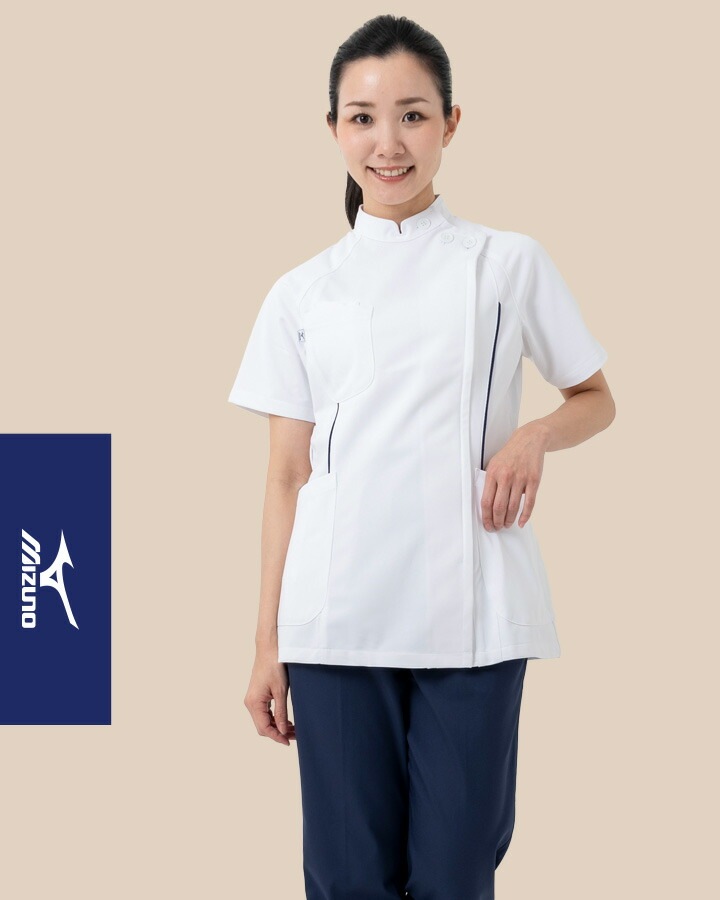 ミズノ ケーシー ジャケット 医療 白衣 スクラブ 女性用 レディース MZ