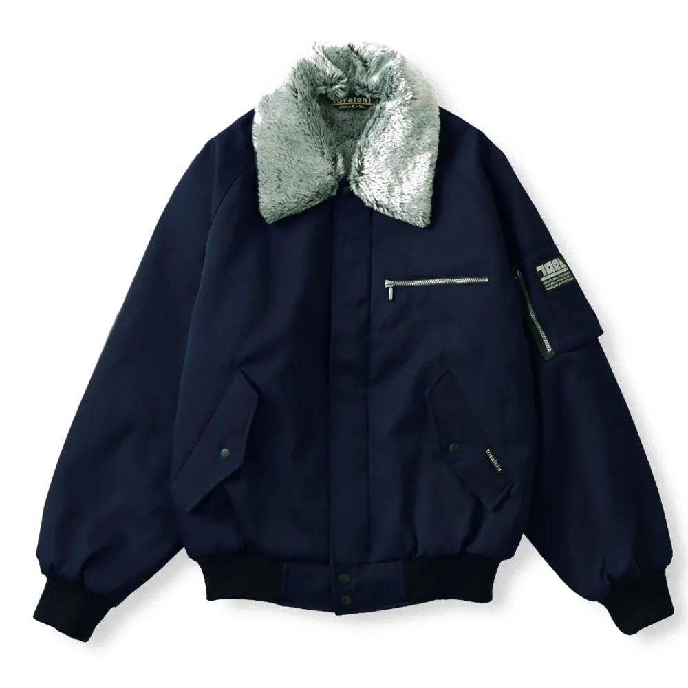 寅壱 防寒着 パイロットジャンパー 2530-124 制電 保温 防寒服 