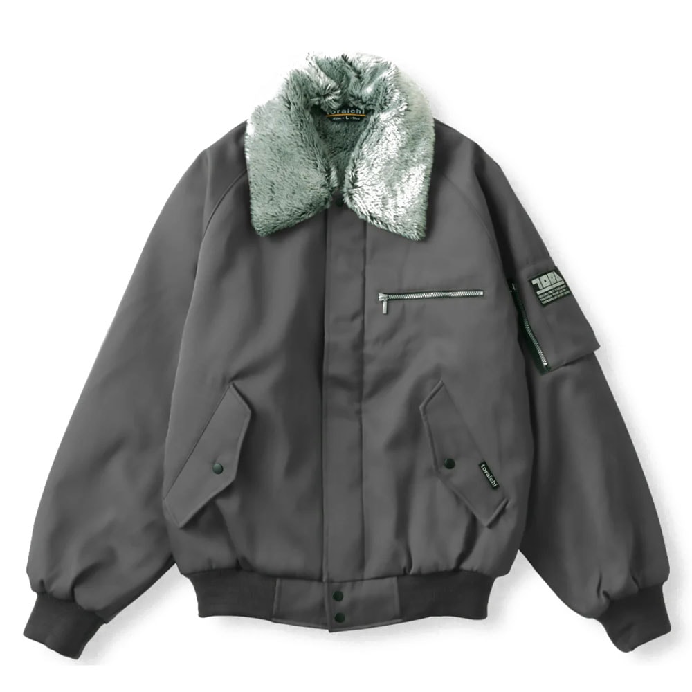 寅壱 防寒着 パイロットジャンパー 2530-124 制電 保温 防寒服 