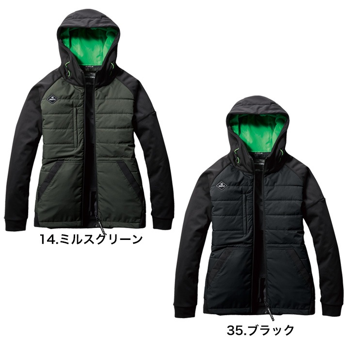 即日発送】バートル フード付き 防寒ジャケット 3220 サーモクラフト