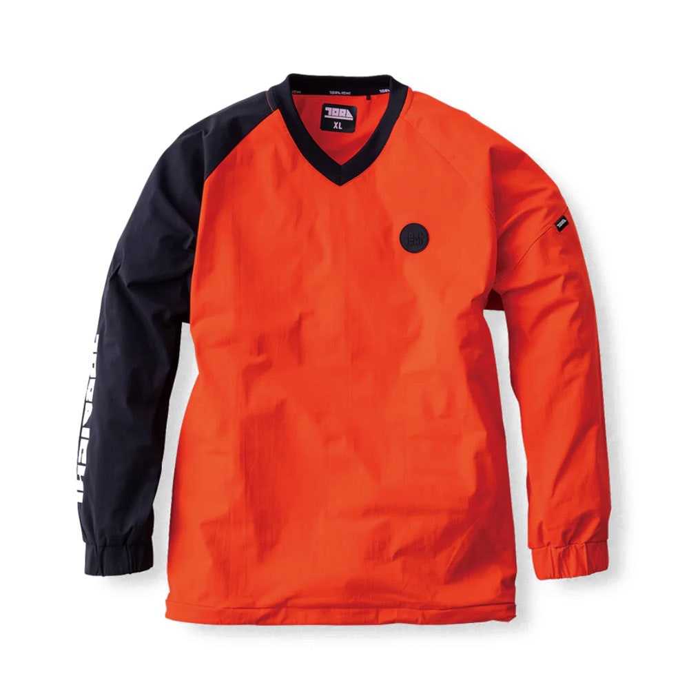 【即日発送】寅壱 防寒 ホッケーシャツ 5954-516 ピステ ストレッチ 反射 撥水 ヤッケ オーバーサイズ 秋冬 作業服 作業着