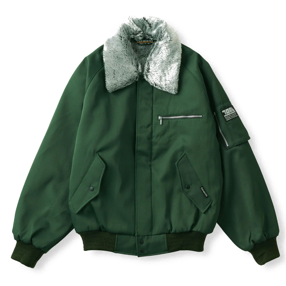 寅壱 防寒着 パイロットジャンパー 2530-124 制電 保温 防寒服