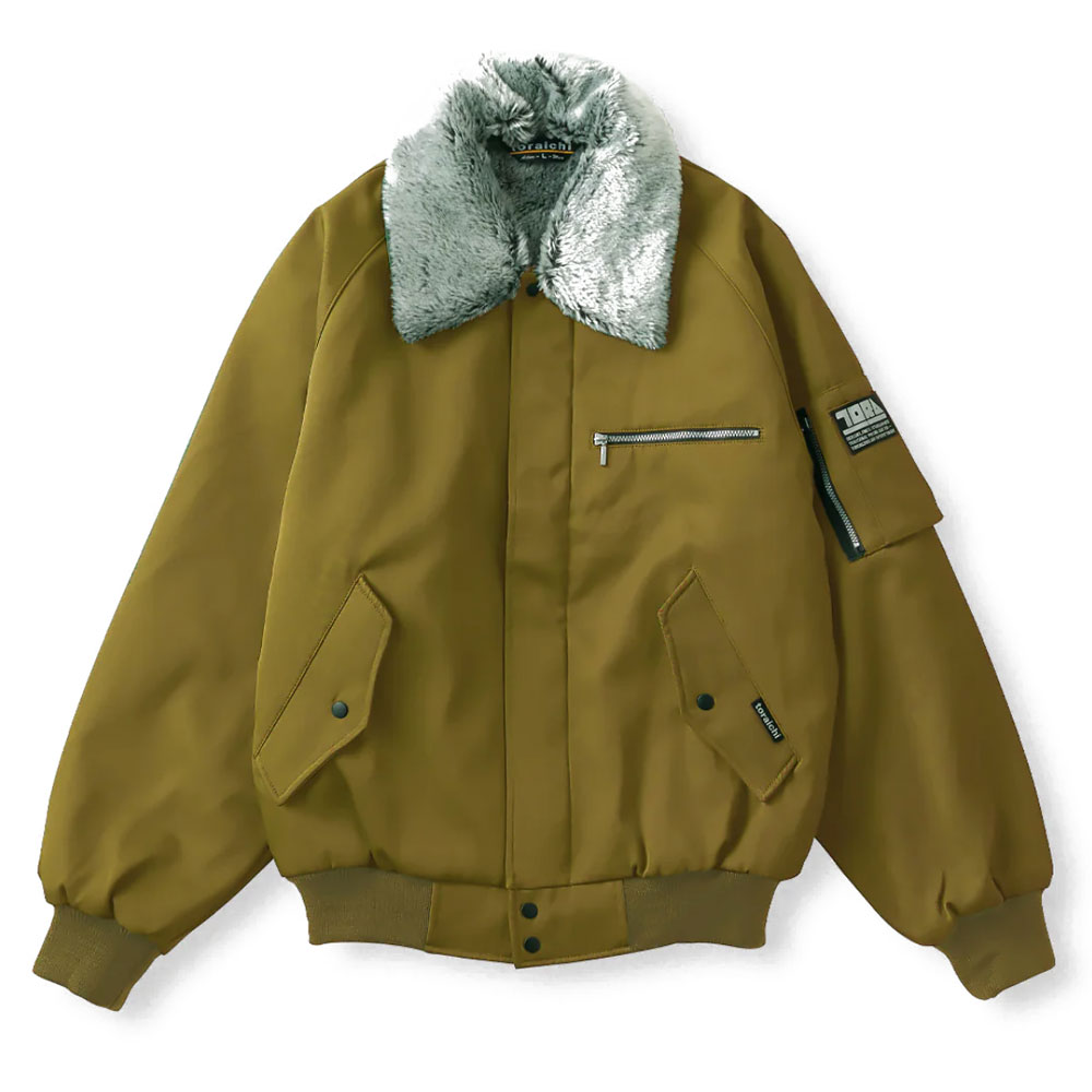 寅壱 防寒着 パイロットジャンパー 2530-124 制電 保温 防寒服