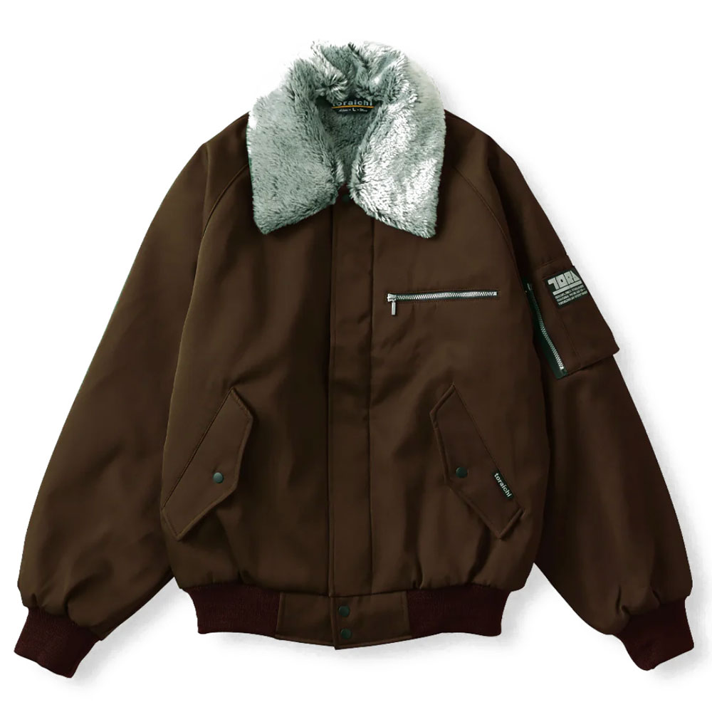 寅壱 防寒着 パイロットジャンパー 2530-124 制電 保温 防寒服