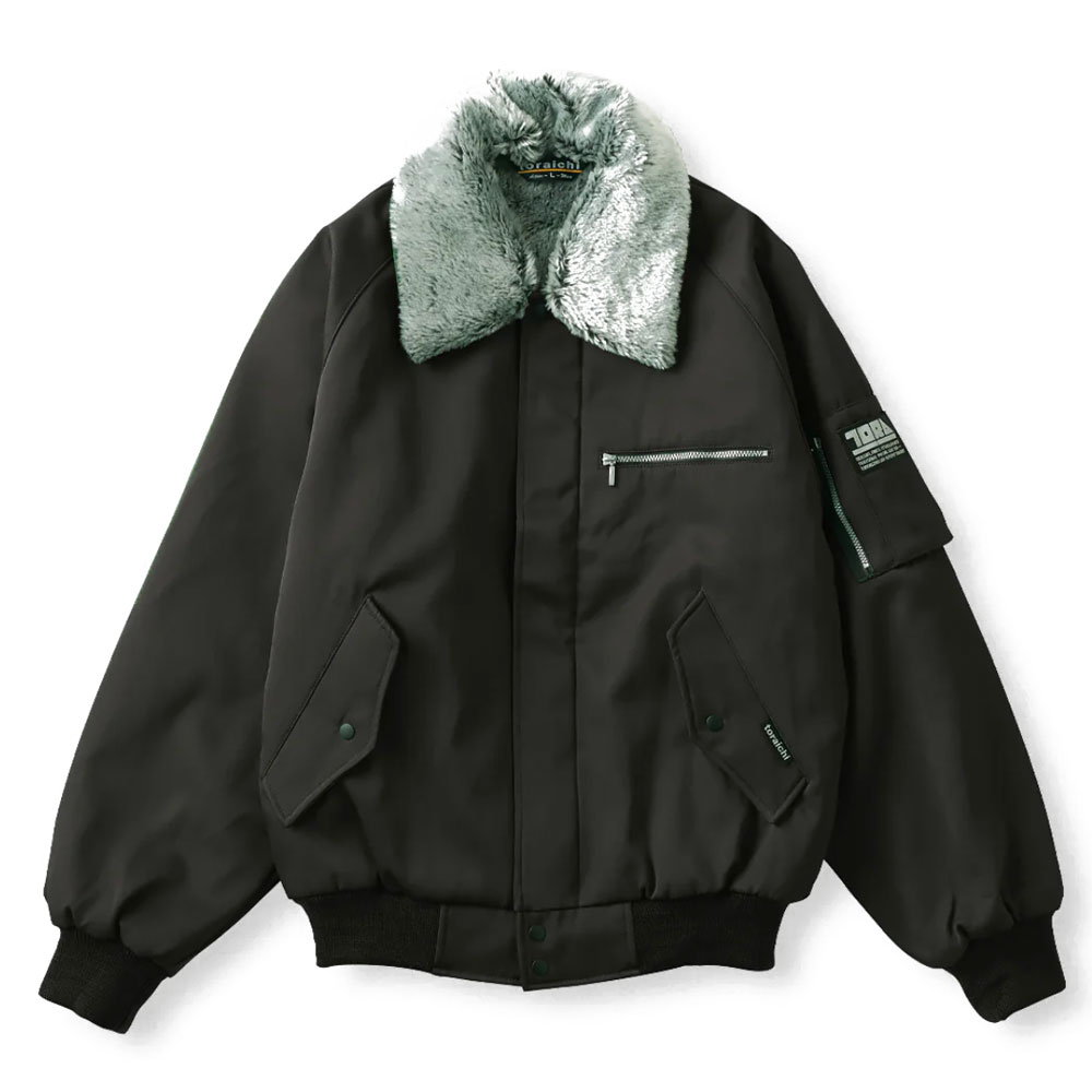寅壱 防寒着 パイロットジャンパー 2530-124 制電 保温 防寒服