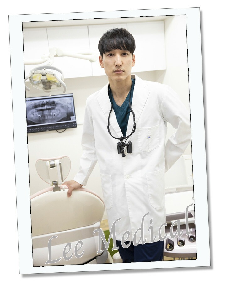 Lee 白衣 医療 ジャケット メンズジャケット 医療用 ドクター クリニック ボンマックス メンズ lmc76001 動きやすい ポリジン