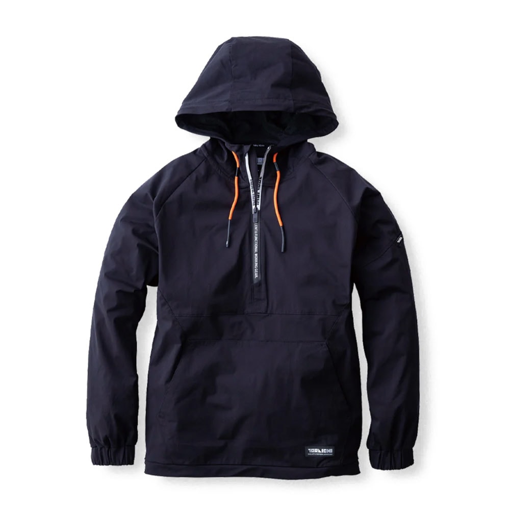 【即日発送】寅壱 防寒 アノラックパーカー 5954-519 天竺ニット ストレッチ 反射 撥水 オーバーサイズ 秋冬 防寒着 防寒服 作業服 作業着