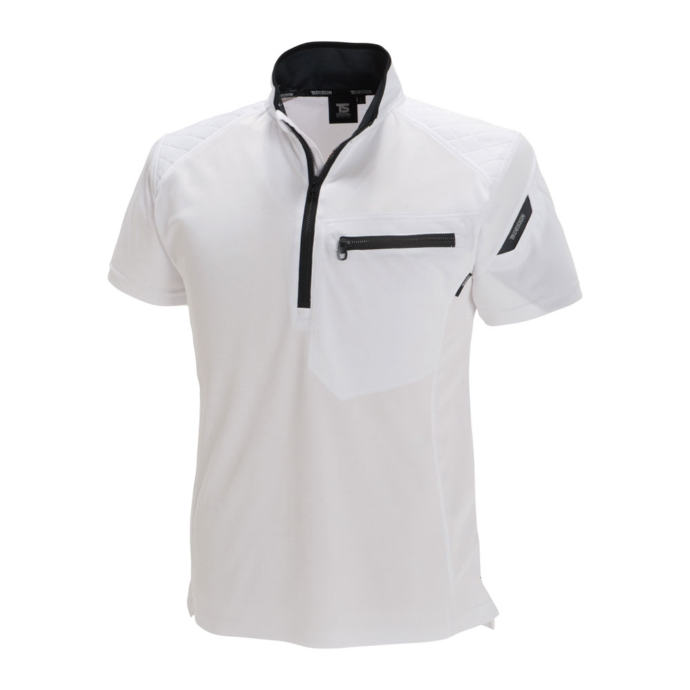 【極美品】kolor カラー デザインシャツ 変形　トップス　ポロシャツ　完売品 半袖ポロシャツ ワークニットショートポロシャツ TSデザイン 81355