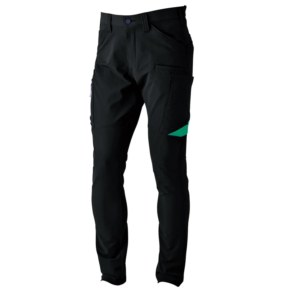 寅壱 カーゴパンツ 3630-219 作業服 作業着 軽量 撥水 ストレッチ 反射