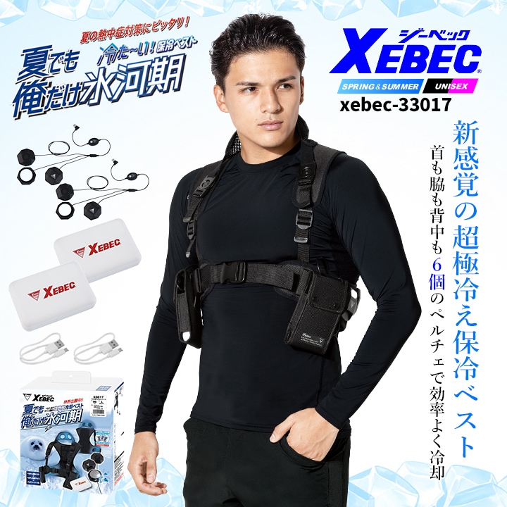 即日発送】冷却プレート ペルチェベストセット バッテリー付きフル