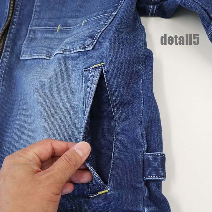 寅壱 デニム ライダースジャケット 8940-554 ストレッチ バイオ