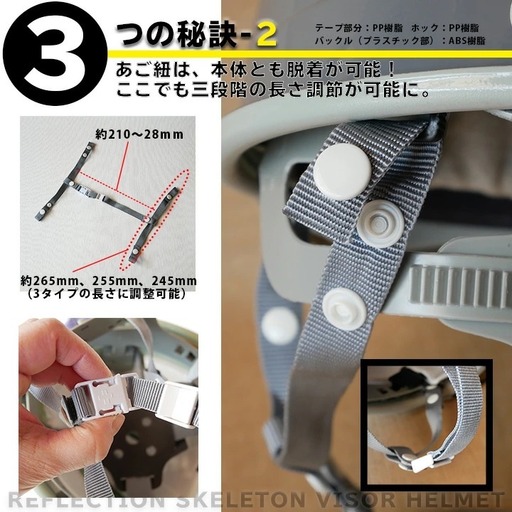 即日発送】ヘルメット 0381 シーズクラブ リフレクションスケルトン