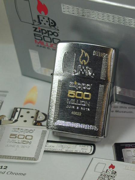 K‐1 ZIPPO ジッポ 限定版 数量限定500個 ジッポライター ジッポーライター: 限定 Zippo 500ミリオン Million //5億個