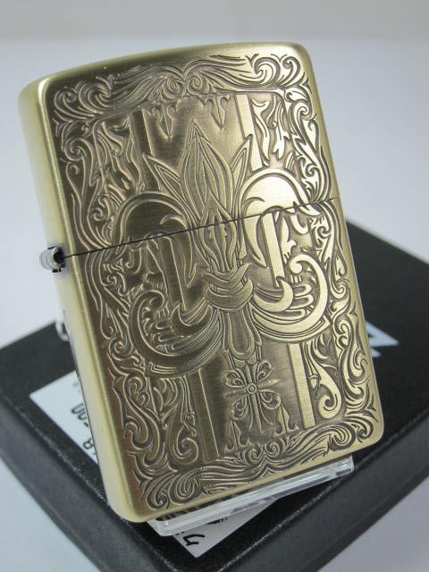 ジッポーライター： Zippo クラシック アラベスク // ユリ