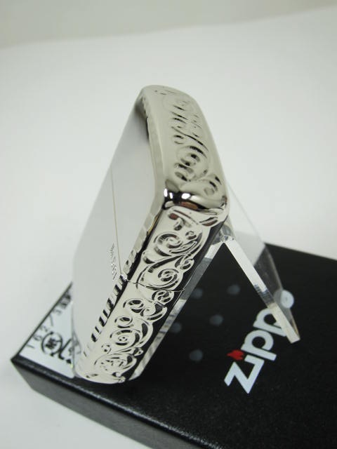 新色追加 zippo アーマー 限定 3サイドアラベスク SV GD ジッポ