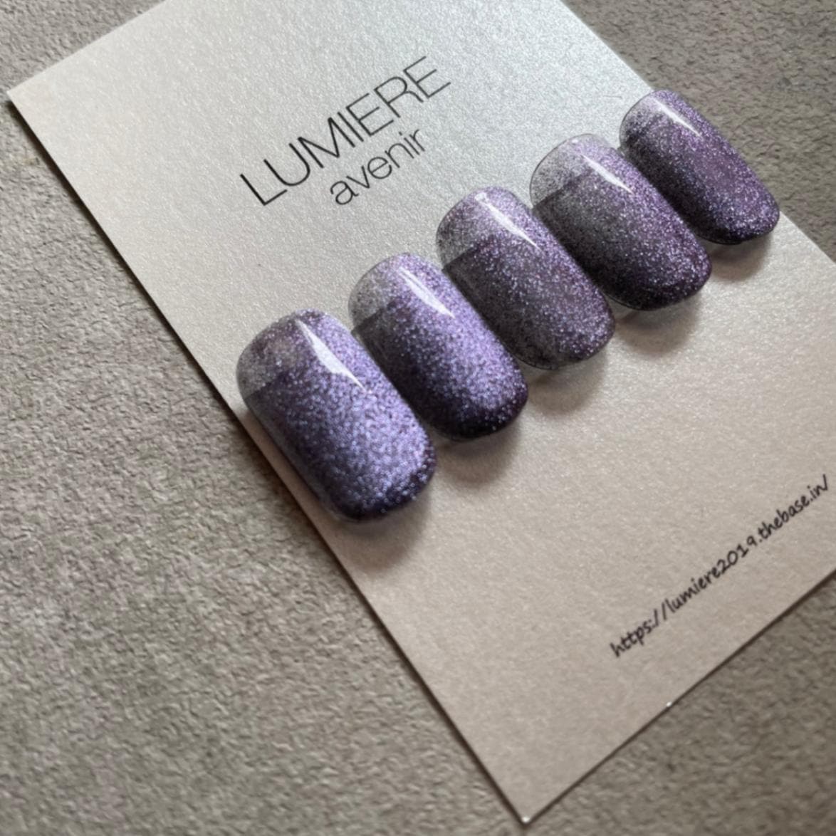 【LUMIERE】エトワールギャラクシーパウダー ディープパープル