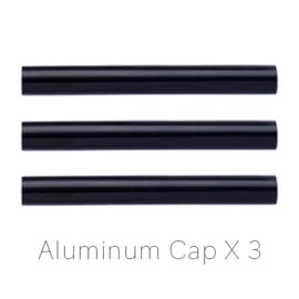 【STORYJEL365】アルミ製ブラシキャップ 3個セット(CAP)|ストーリージェル３６５