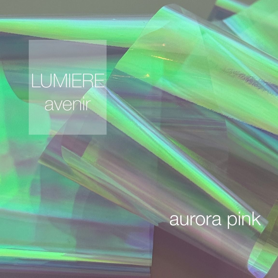 【LUMIERE】オーロラフィルム　オーロラピンク1