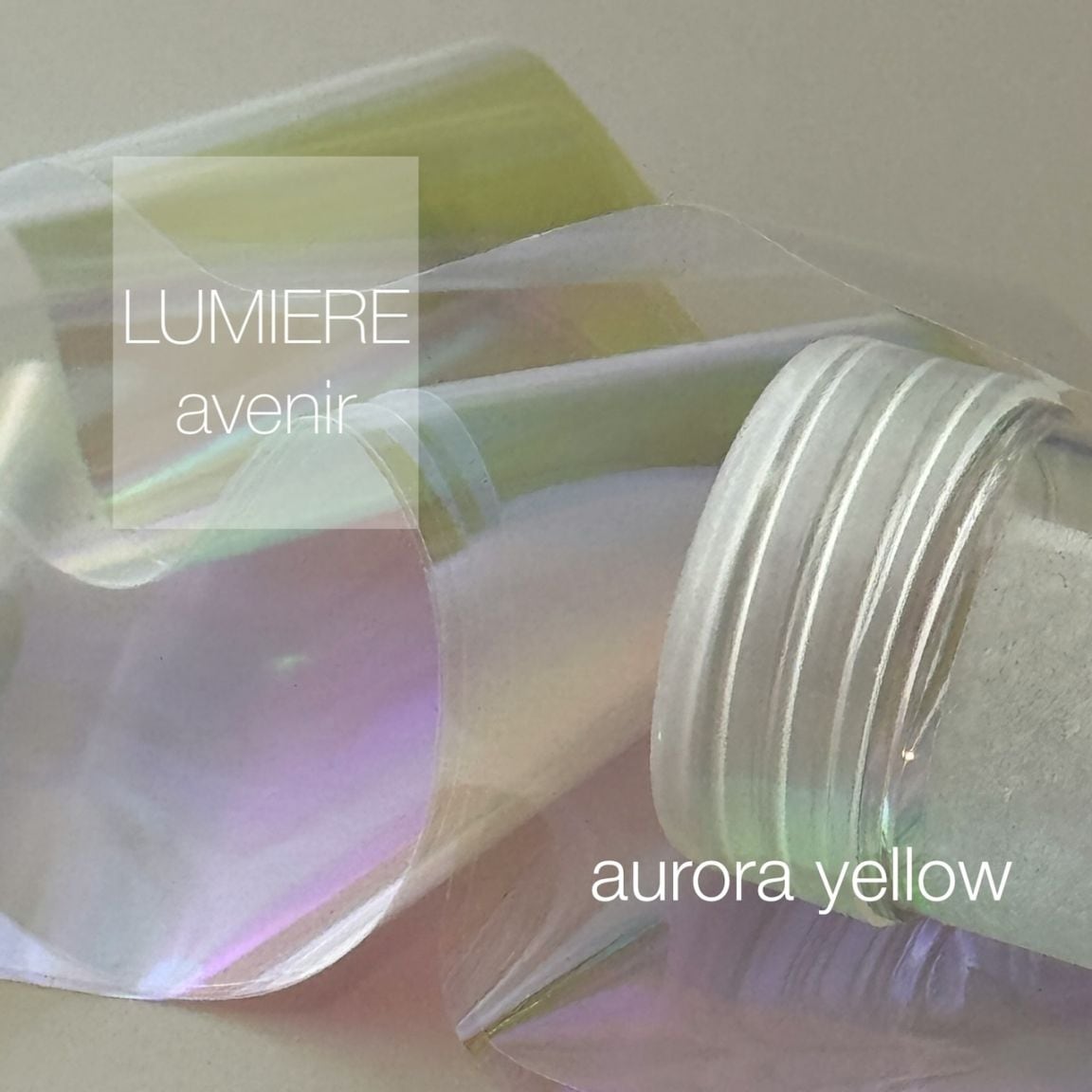 【LUMIERE】オーロラフィルム　オーロライエロー3