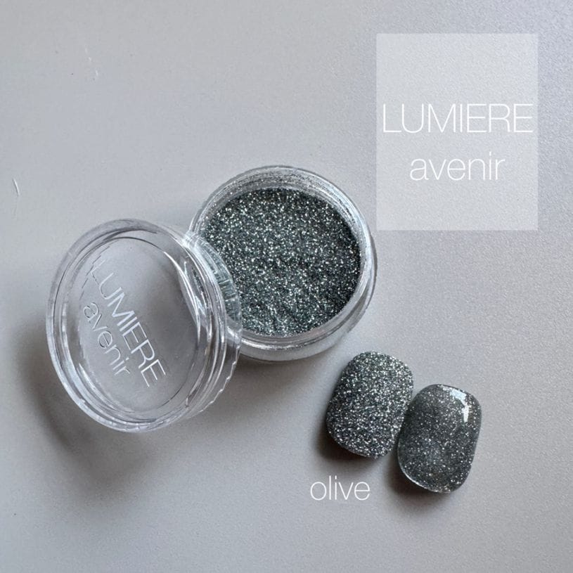 【LUMIERE】リフレクシーズグリッター　オリーブ