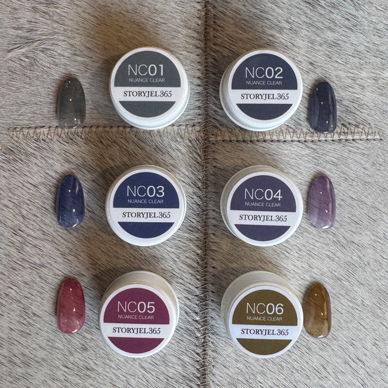 STORYJEL365】 NCクリアカラー2g×6色セット | ストーリージェル365