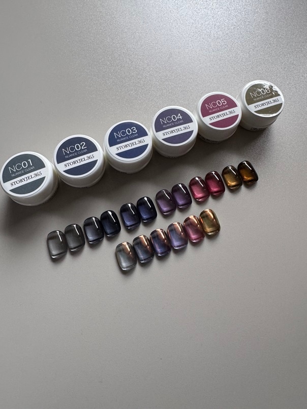 STORYJEL365】 NCクリアカラー2g×6色セット | ストーリージェル365