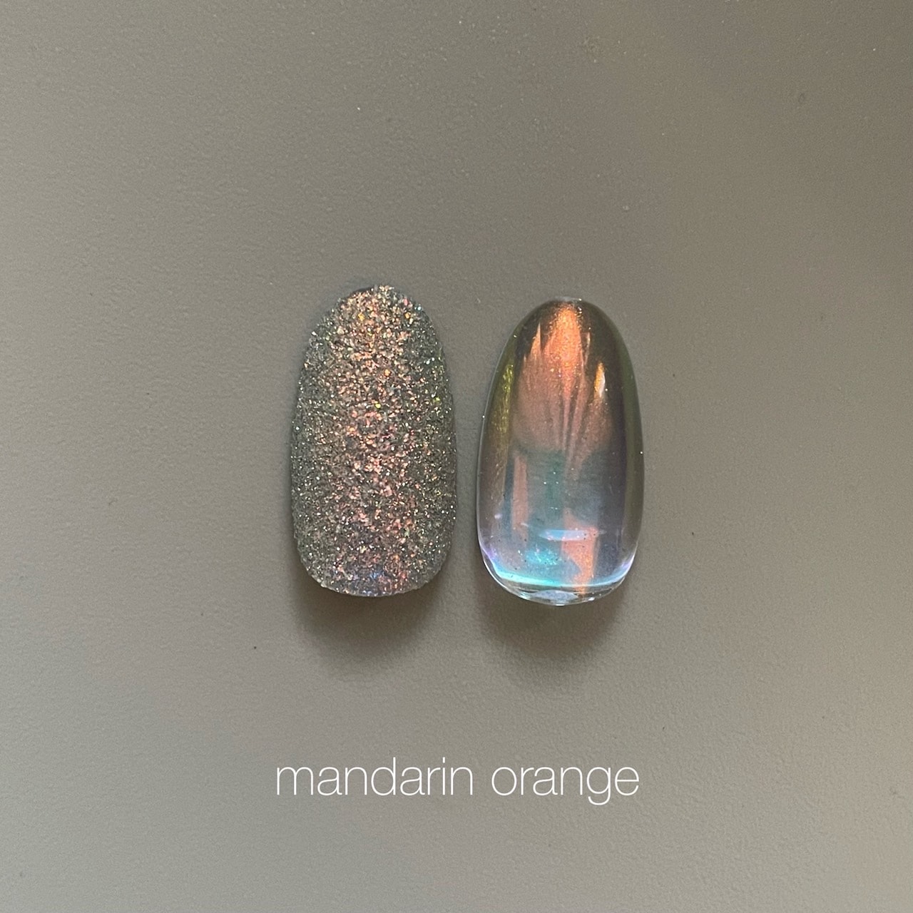 LUMIERE】レインボーダストグリッター マンダリンオレンジ | LUMIERE