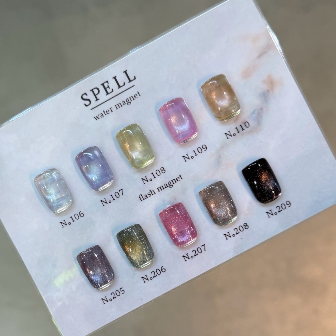 SPELL】ウォーターマグネットフラッシュマグネットセット第二弾