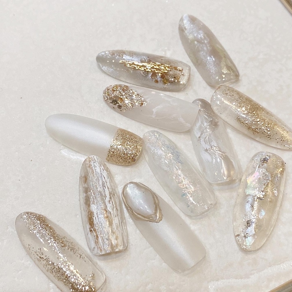 Novel ノベル ネイル M506-510,M512,M523,M524 Dazzle mirror selection | atelier NOVEL