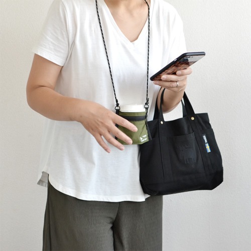 DO-020 / TsURUSU 2way Neck Mini Wallet & Drink Holder / �ĥ륹 2������ �ͥå��ߥ˥�����å� �� �ɥ�󥯥ۥ����