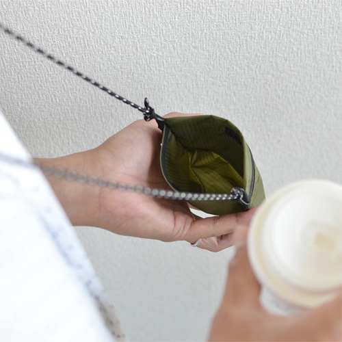 DO-020 / TsURUSU 2way Neck Mini Wallet & Drink Holder / �ĥ륹 2������ �ͥå��ߥ˥�����å� �� �ɥ�󥯥ۥ����