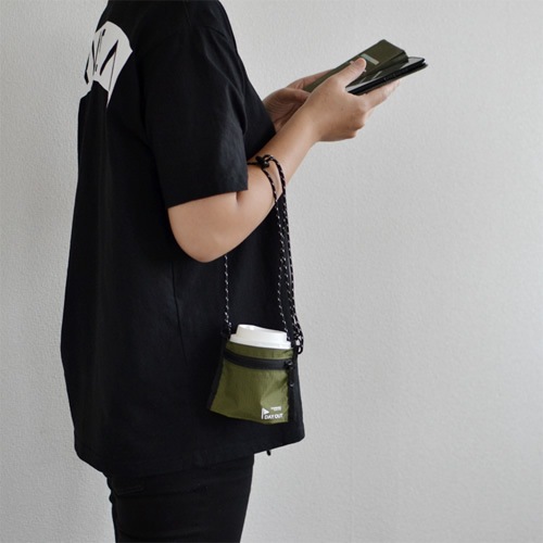 DO-020 / TsURUSU 2way Neck Mini Wallet & Drink Holder / �ĥ륹 2������ �ͥå��ߥ˥�����å� �� �ɥ�󥯥ۥ����