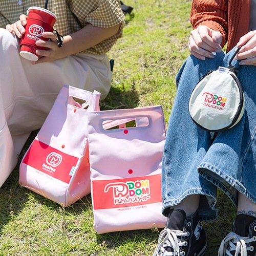 DO-853 / DOMDOM Hamburger's Shop Bag / �ɥ�ɥ�ϥ�С����� ����� �ϥ�С������� ����åץХå�