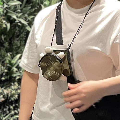 DO-950 / TsURUSU - Well came osaka - 2way Neck Coin case & Drink Holder / �ĥ륹 -�����륫�� ��������- 2������ �ͥå� �����󥱡��� �� �ɥ�󥯥ۥ����