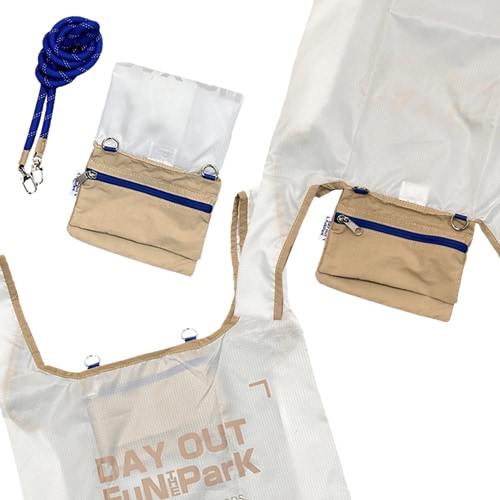 DO-038 / Fun THE ParK ParK-EcOCHE -dayout ecobag in sacoche- / �ե��󥶥ѡ��� �ѡ���-�����å��� -�ǥ������� �����Хå� ���� �����å���-