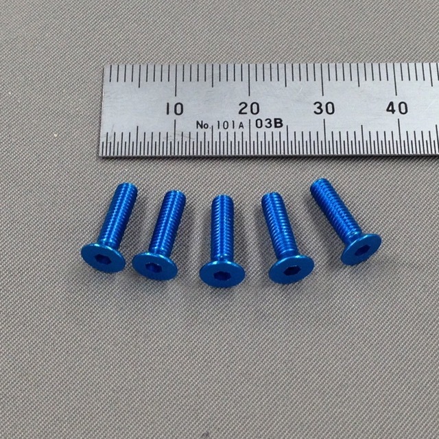 タミヤ TRFシリーズ No.228 3×6mm ハイグレードアルミ六角皿ビス (ブルー・5本) RCパーツ 42328 mxn26g8 中古】【非常に良い】タミヤ TRFシリーズ No.228 3×6mm ハイ