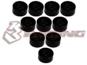 3�졼���� 3RAC-WF330/BK AL M3�ե�å�3.0mm��å��㡼(10pcs) �� �֥�å����ò���ʬ