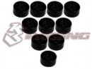 3�졼���� 3RAC-WF330/BK AL M3�ե�å�3.0mm��å��㡼(10pcs) �� �֥�å�