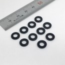 �Ρ��֥��� NLW-4 �ʥ������å��㡼 M4 x 1 mm�� �֥�å�����10��