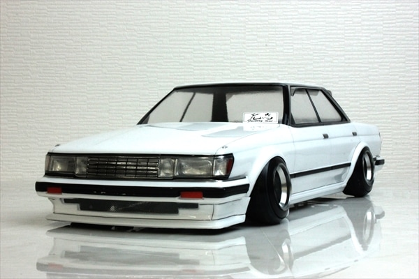 ラジコン ボディー 1/10 マークⅡ GX71, RDX,GRK,GALM等に ラジコンボディ1/10 トヨタ GX71マークⅡ 旧車