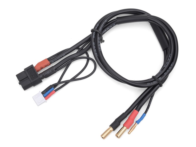 G�ե����� G0285 XT60/4mm�Хʥ� 2S���ť����֥� (50cm)
