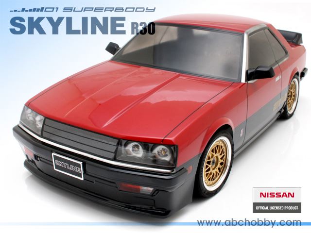 ABCホビー　スカイラインR30(前期) ボディ ABC HOBBY 67098 1/10ボディー 日産スカイラインR30前期型