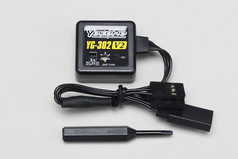 S-008 サーボ YF-302V2 ジャイロ セット ヨコモ YG-302V2 ステアリングジャイロ