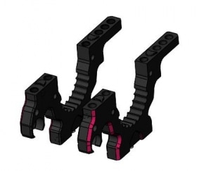 3レーシング SAK-C116 セロ アルミバルクヘッド(2)