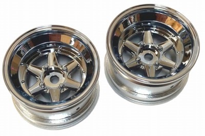 TOP LINE TMW-083CS ミニロンシャン XR-4ホイール off=8 クローム(2)