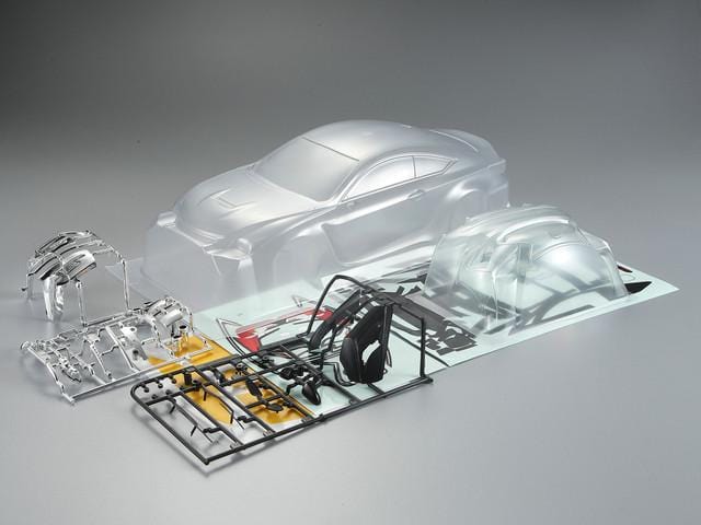キラーボディ 1/10 Lexus RCF レクサス タミヤ ヨコモなど Killerbody 1:10 RC wide full body kit fit for lexus RCF body