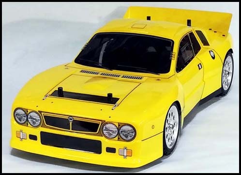 LANCIA RALLY 037 ラジコンカー用ボディキット　シェブロンモデルズ LANCIA RALLY 037 ラジコンカー用ボディキット シェブロン